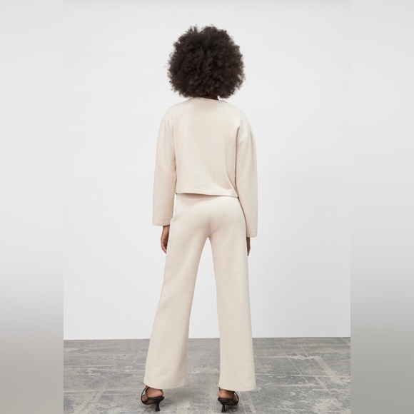 ZARA CREAM SOFT CARDIGAN - Picture 5 of 8